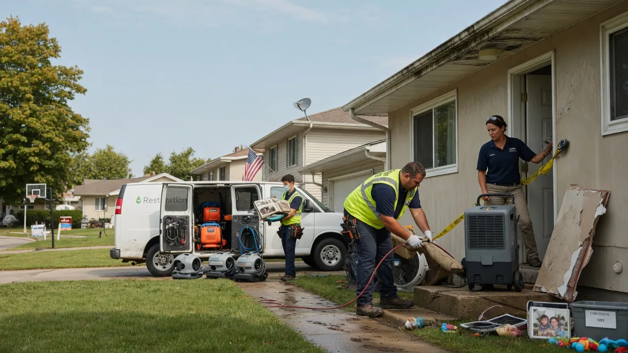 Water Damage Restoration in Utica, MO near me
